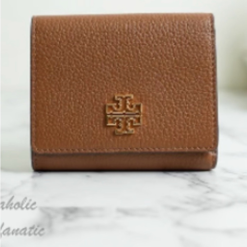 Tory Burch Brown Leather Wallet